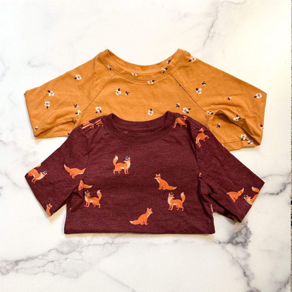 Cat & Jack Fall Long Sleeve Tees